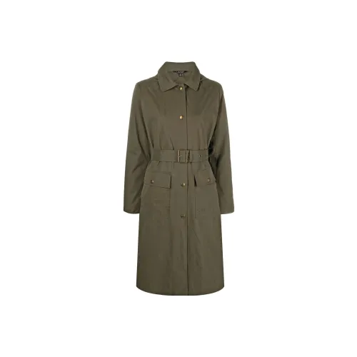 Polo Ralph Lauren Trench Coats Women's Green