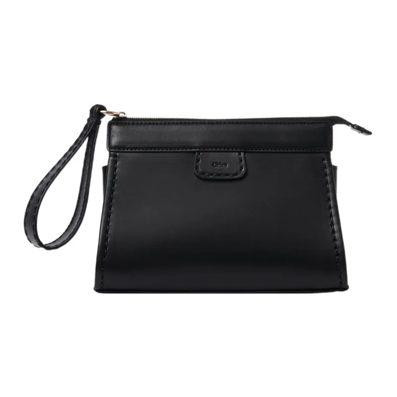 Chloe Edith Calfskin Shoulder Bag, Crossbody Bag Mini Women's Black-0