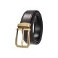 Gold Buckle Coffee Strap