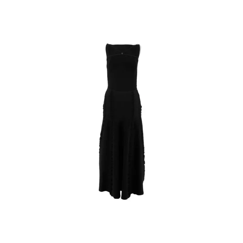 Jacquemus Sleeveless Dresses Women's Black-1