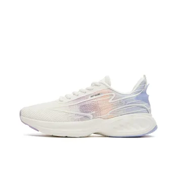 Erke Silver Eagle Low Top Running Shoes Women's White Purple