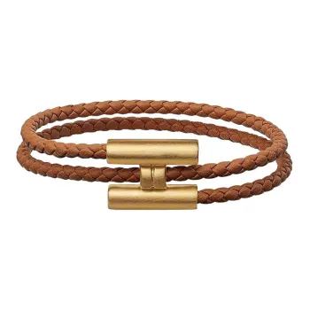 HERMES Bracelets Unisex Brown