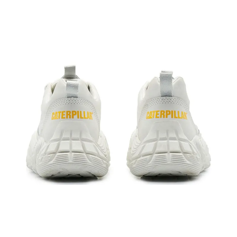 CAT Vapor Storm Collection Repowered Abrasion Resistant Breathable Low Top Casual Shoes Unisex White-3