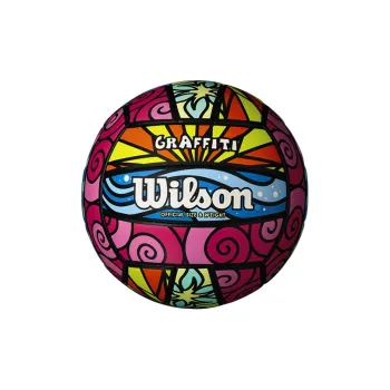 Wilson Butyl Size 5 Ball Volleyball Unisex Rose Red