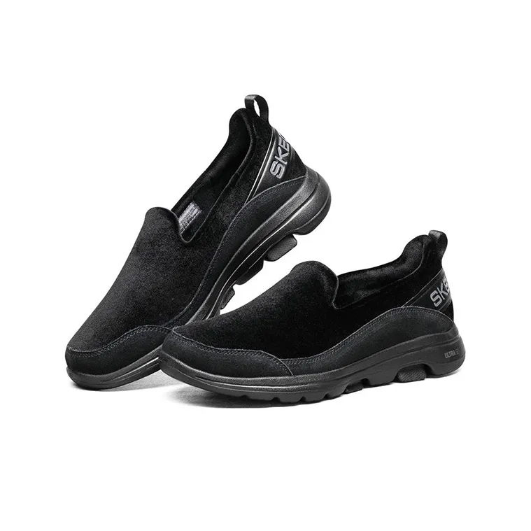 Skechers Go Walk 5 Cushioning Anti Slip Wear Resistant Coverage Support Lightweight Low Top Casual Shoes Women's Black-2