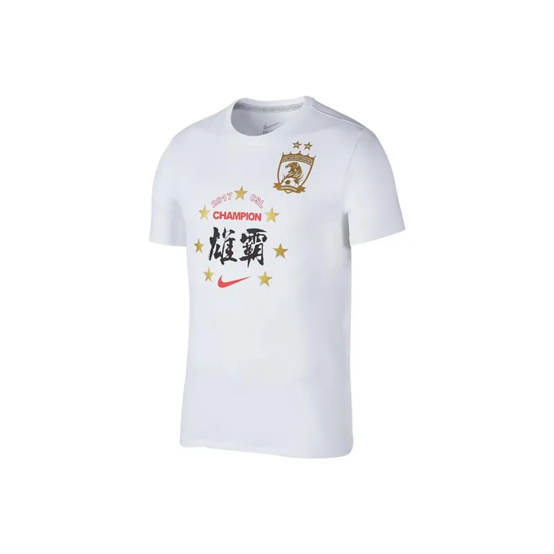 Nike T Shirts Men White-0