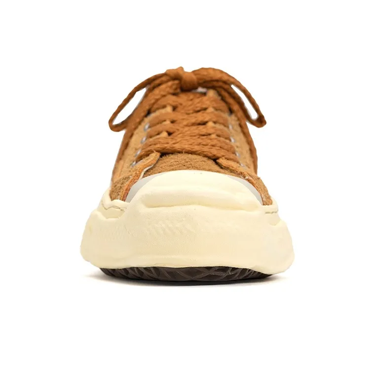 MIHARA YASUHIRO Hank OG Sole Broken Low Top Stylish Skateboarding Shoes Unisex Brown-2