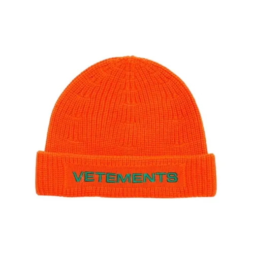 Vetements Beanies Unisex Orange