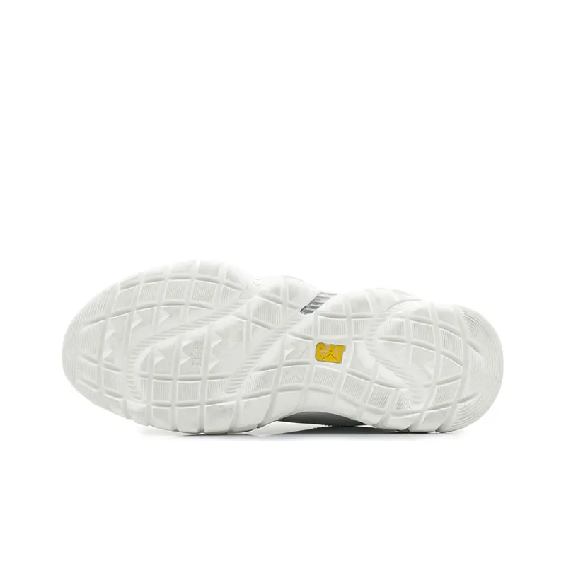 CAT Vapor Storm Collection Repowered Abrasion Resistant Breathable Low Top Casual Shoes Unisex White-4