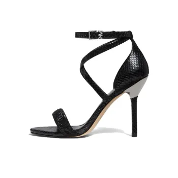 MICHAEL KORS Astrid Strap Sandals Women's Black