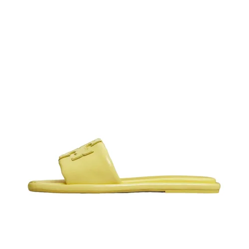 TORY BURCH Slide Slippers Women's Yellow
