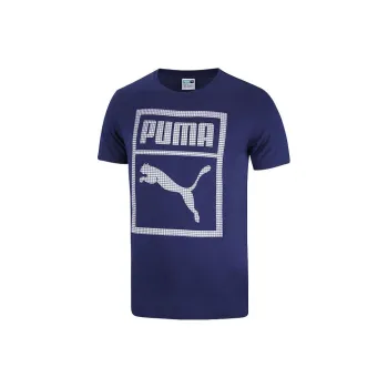 PUMA T Shirts Men Blue