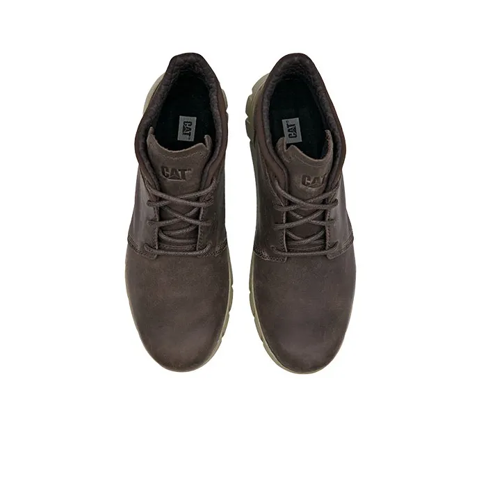 CAT Casual Shoes Men Mid Top Dark Umber-2