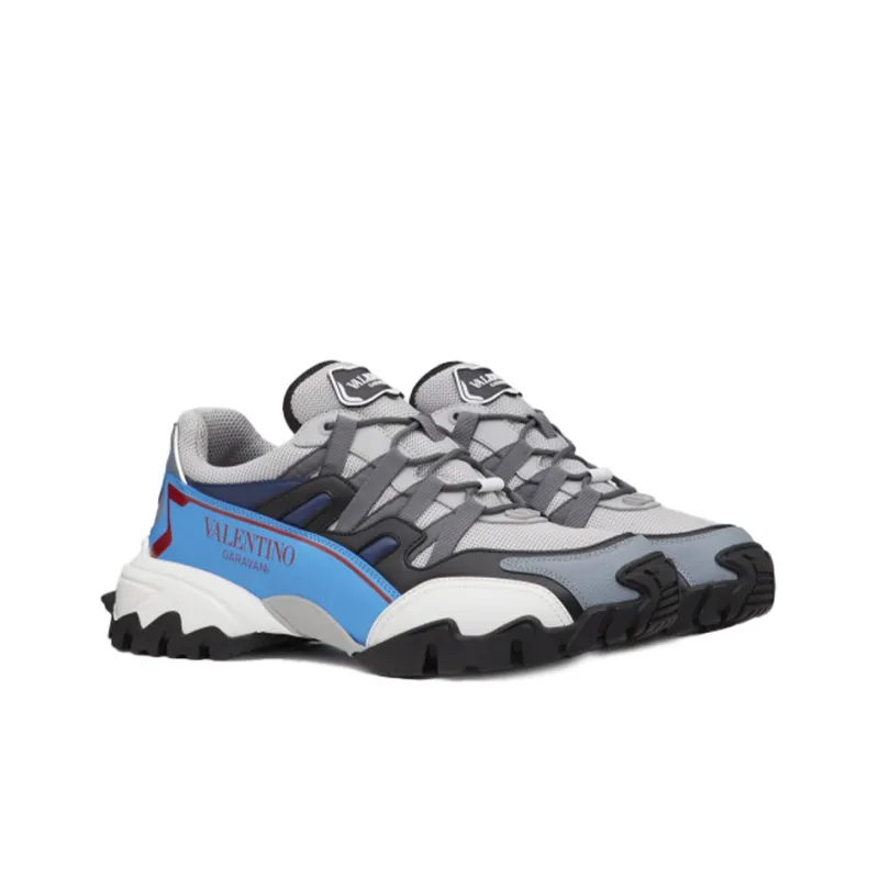 Valentino Climbers GARAVANI Low Top Casual Shoes Men's Blue-2
