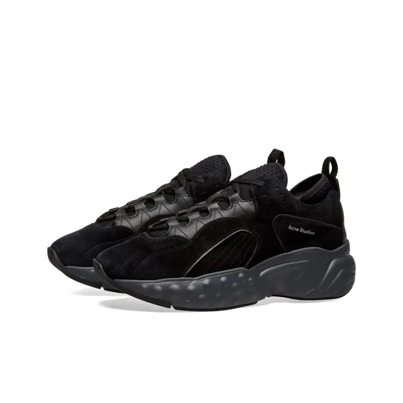 Acne Studios Casual Shoes Men Low Top Black-2