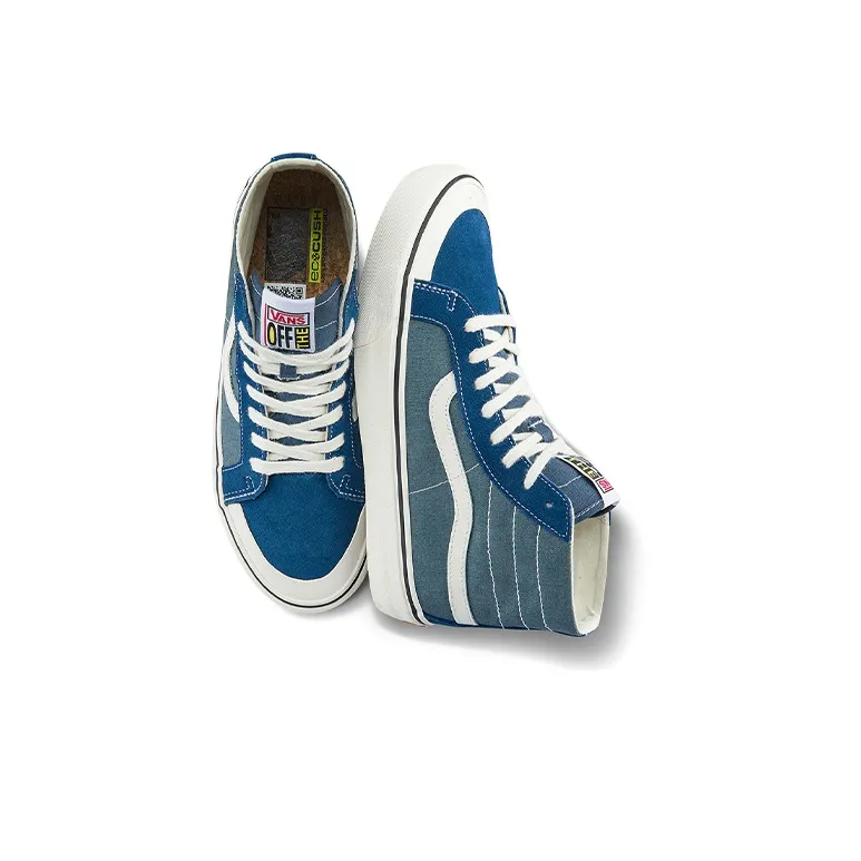 Vans SK8 Hi 'White Blue'-4