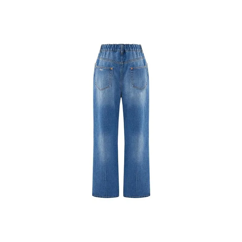 IMMI SS22 Wide Leg Jeans Spring And Summer Women's Blue-1