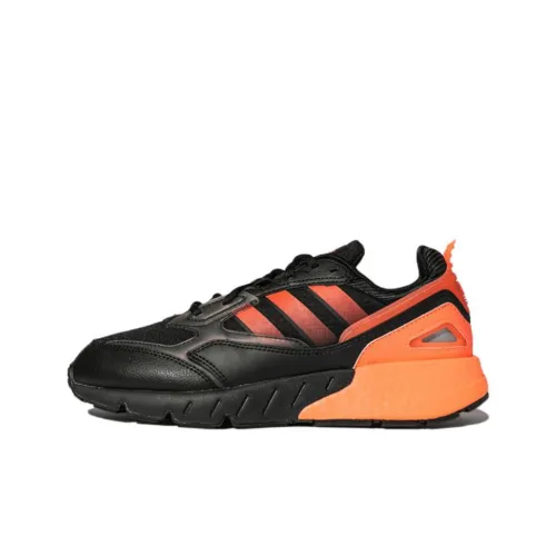 Adidas Originals ZX 1K Boost 2.0 Running Shoes Unisex Low-Top Black/Orange