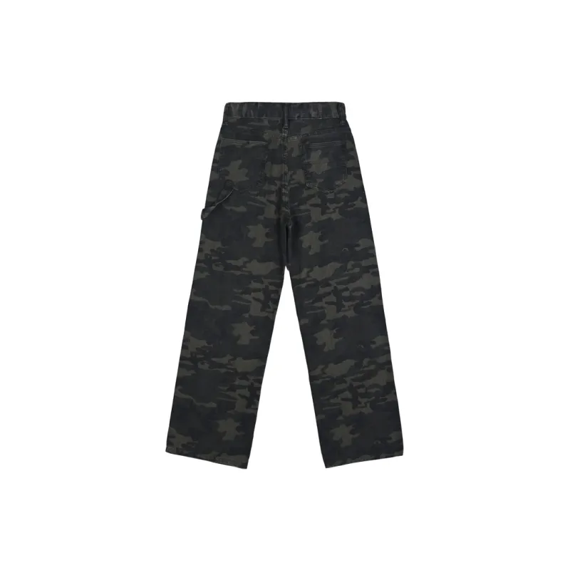 Adeworn Casual Pants Women's Olive Green-1