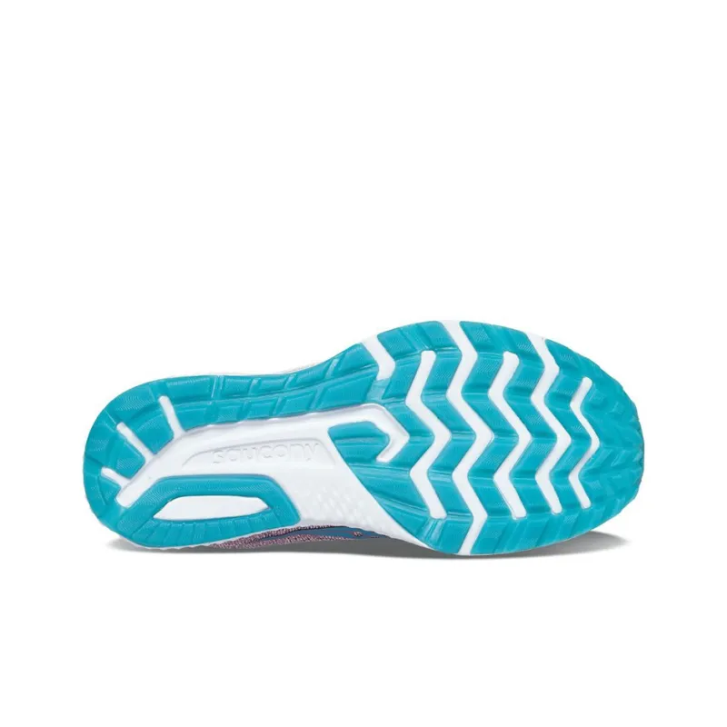 Saucony Clarion 2 Running Shoes Women's Low-Top Pink/White/Blue-4