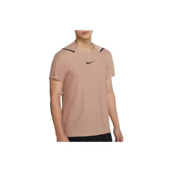 Nike Drop Shoulder Sleeve T Shirt Men's Light Brown