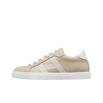 HERMES Avantage Low Top Skateboard Shoes Women's Beige