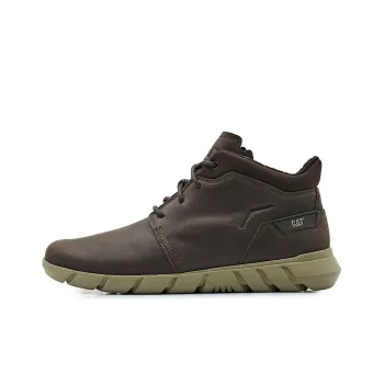 CAT Casual Shoes Men Mid Top Dark Umber