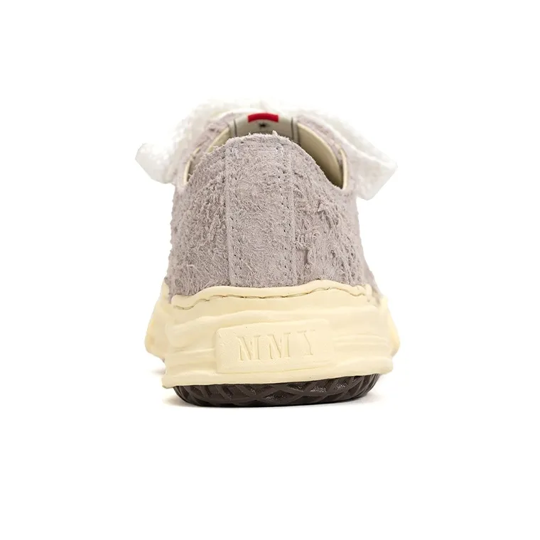 MIHARA YASUHIRO Hank Hank OG Sole Broken Low-Top Stylish Skateboarding Shoes Unisex White Vintage Version-3