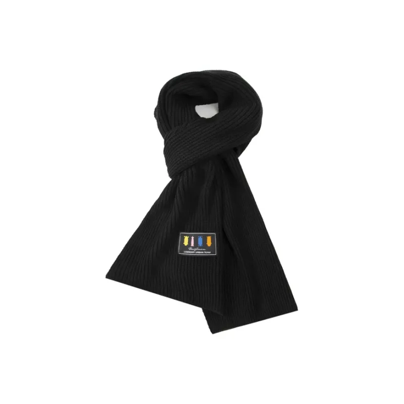 BAIJUAN Knit Scarves Unisex-4