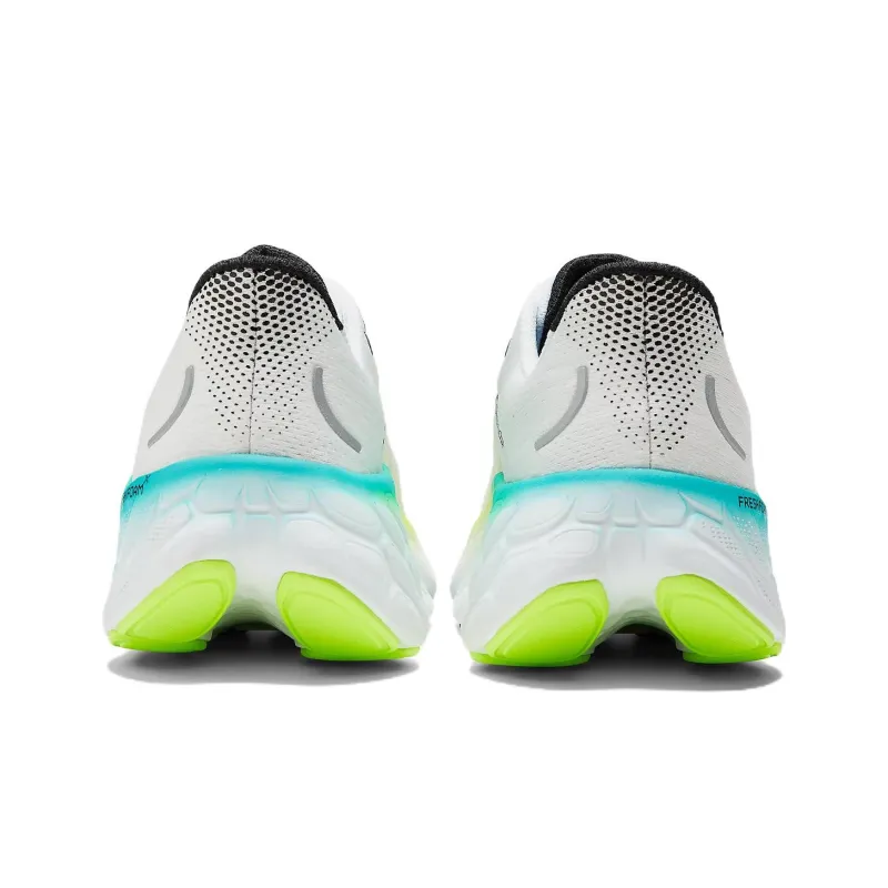 New Balance Fresh Foam X More V4 White Green-4
