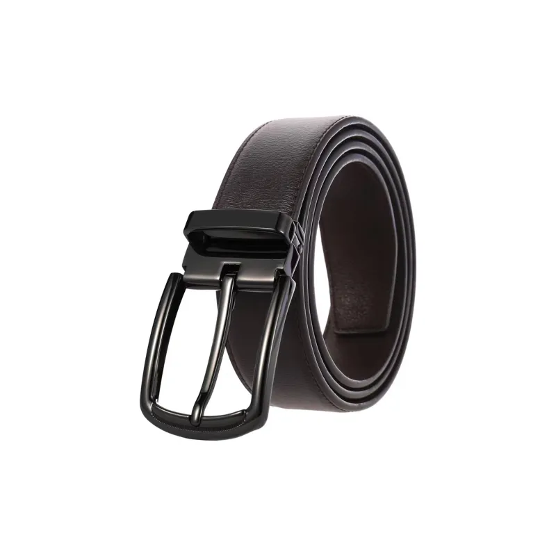 ALIEN BANG Cow Leather Leather Belts Men's 3.5CM-0