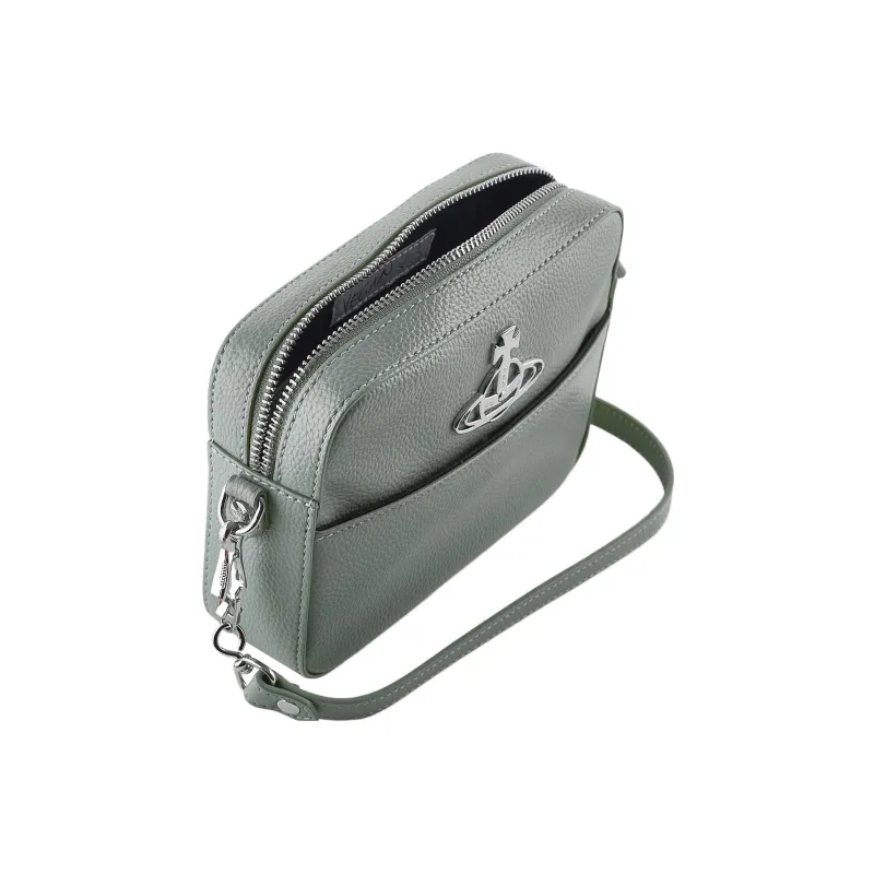 Vivienne Westwood Polyester Shoulder Bag, Crossbody Bag Regular Women's Light Green-2