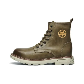 Jeep Short Martin Boot Men's Khaki