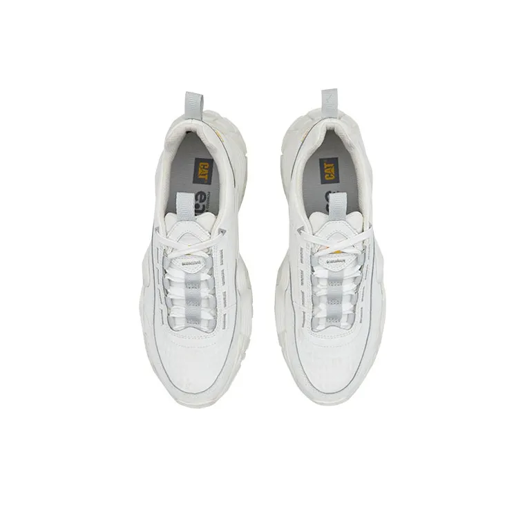 CAT Vapor Storm Collection Repowered Abrasion Resistant Breathable Low Top Casual Shoes Unisex White-2