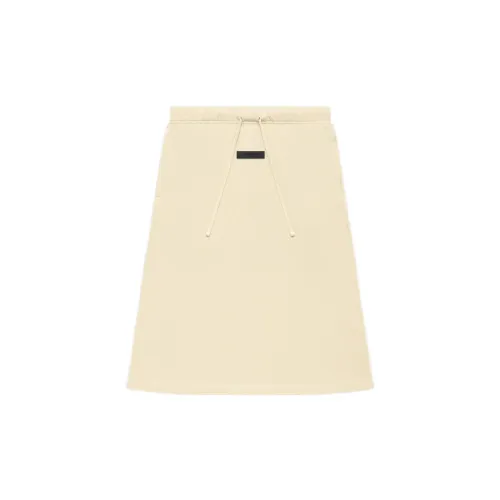 Fear Of God Essentials Casual Short Skirts Women's Eggshell White