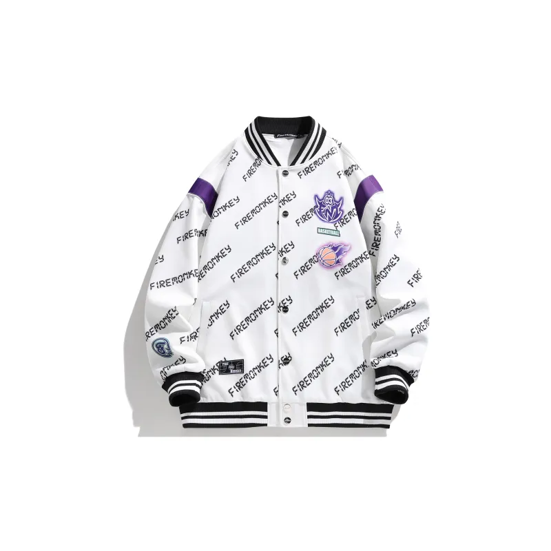 FireMonkey Baseball Jacket Unisex-1