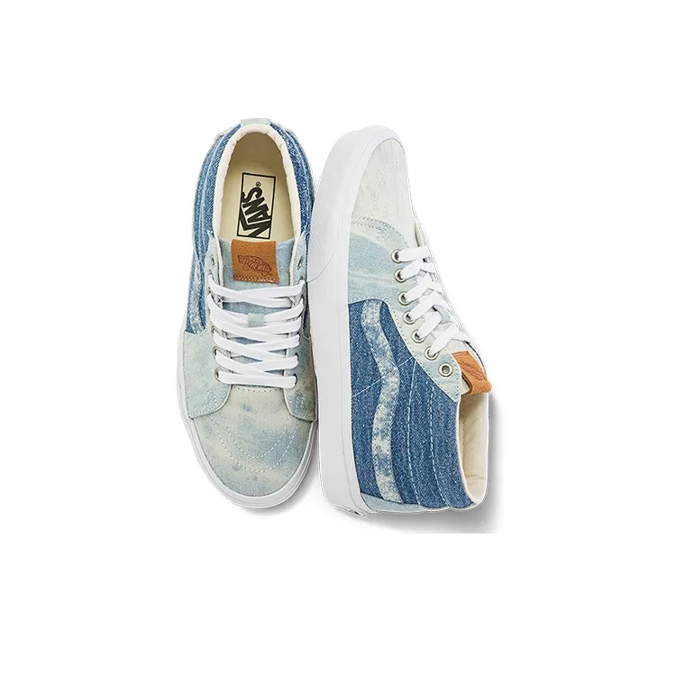 Vans Sk8 Mid 'Washed Denim'-3