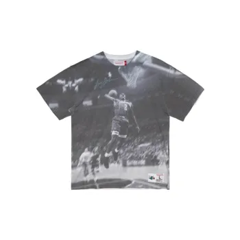 Mitchell & Ness T Shirt Unisex Gray