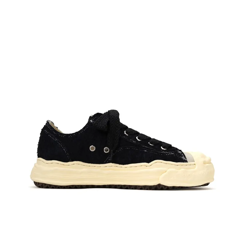 MIHARA YASUHIRO Hank OG Sole Low Broken Suede Black-1