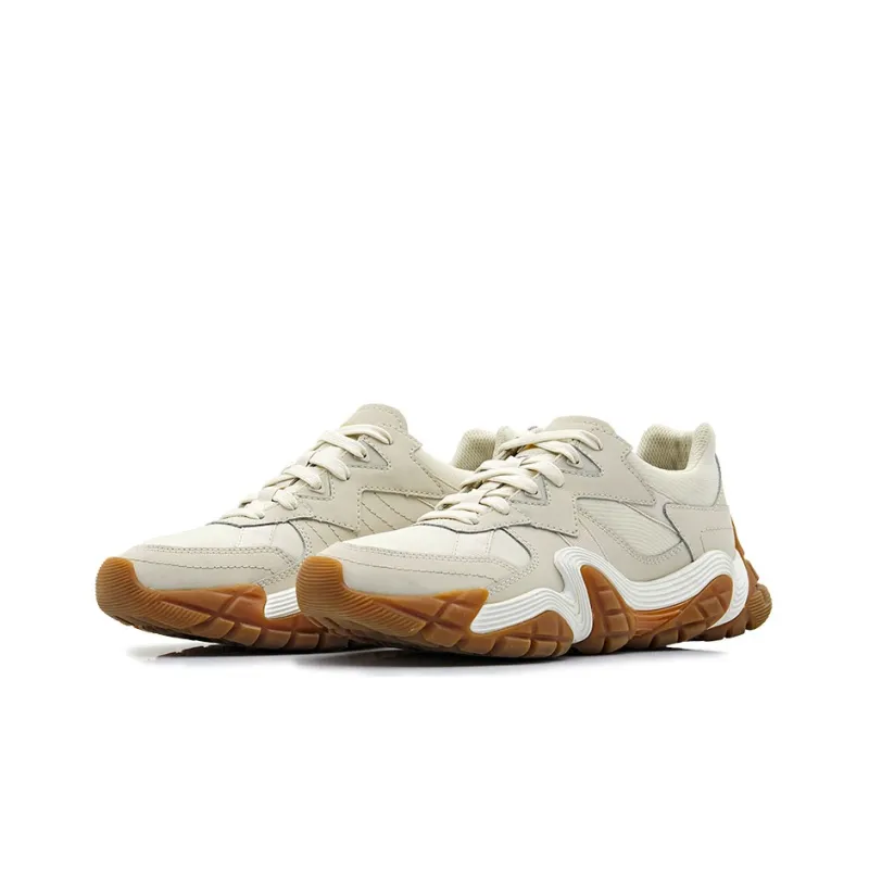 CAT Vapor Casual Shoes Unisex Low Top Ecru-1