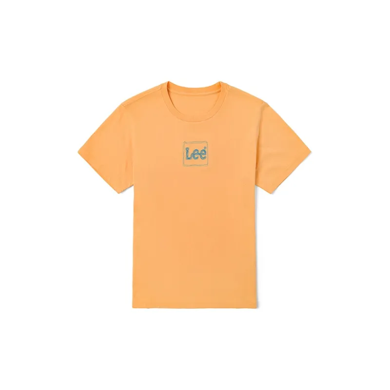 Lee FW22 Straight T Shirt Men's Salmon-0