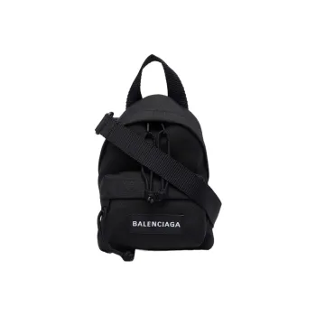 Balenciaga Explorer Fabric Small Backpack, Handbag, Crossbody Bag Mini Men's Black