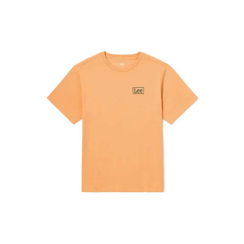 Lee FW22 Straight T Shirt Men's Salmon-0