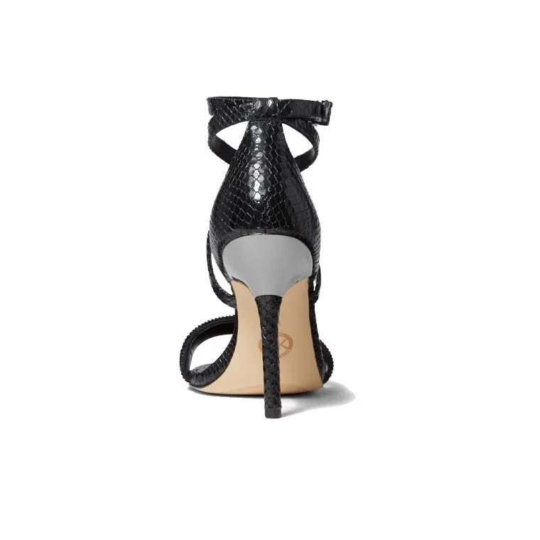 MICHAEL KORS Astrid Strap Sandals Women's Black-3