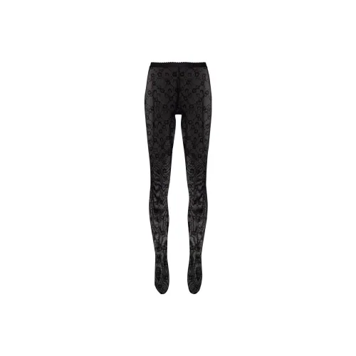 Marine Serre Leggings Women's Black