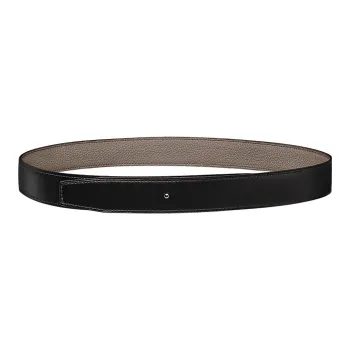 HERMES Leather Leather Belts Unisex 3.2cm
