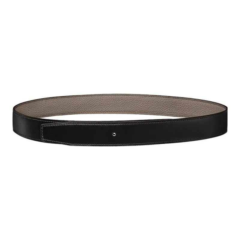 HERMES Leather Leather Belts Unisex 3.2cm-0