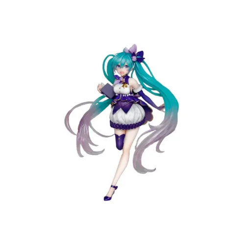 TAITO Four Seasons Series Hatsune Miku 3rd Edition, Winter Day Night Sky Reissued Version Bonus Gifts 18cm