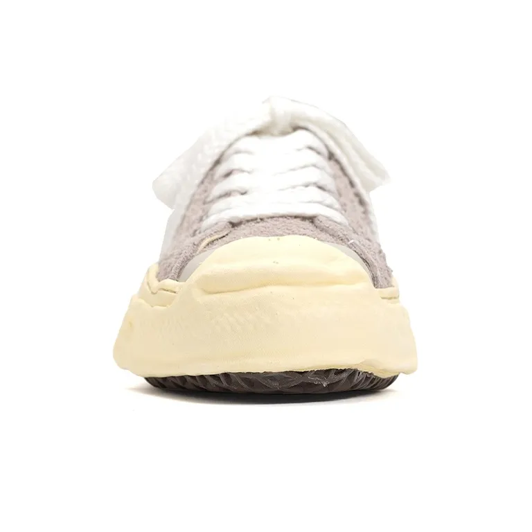 MIHARA YASUHIRO Hank Hank OG Sole Broken Low-Top Stylish Skateboarding Shoes Unisex White Vintage Version-2