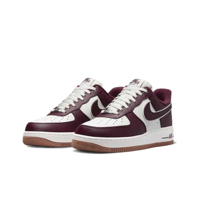 Nike Air Force 1 '07 LV8 'College Pack Night Maroon'-2